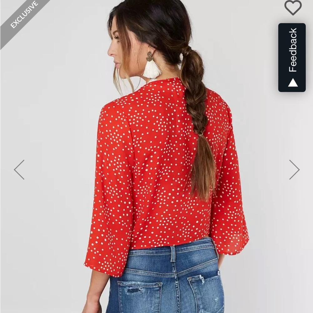Polka dot blouse - Picture 2 of 7